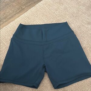Women's Teal BIKER Shorts SIZE medium